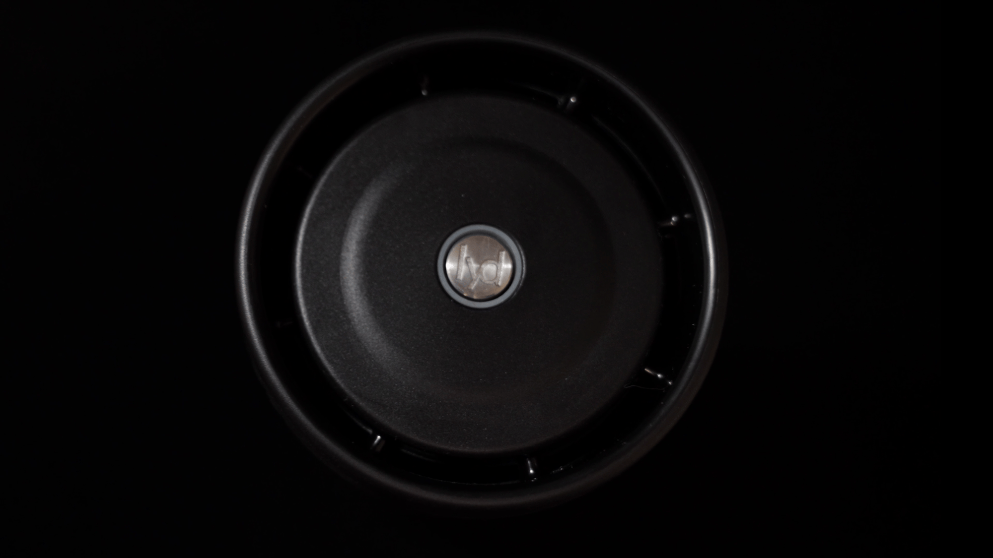 Top view of lid